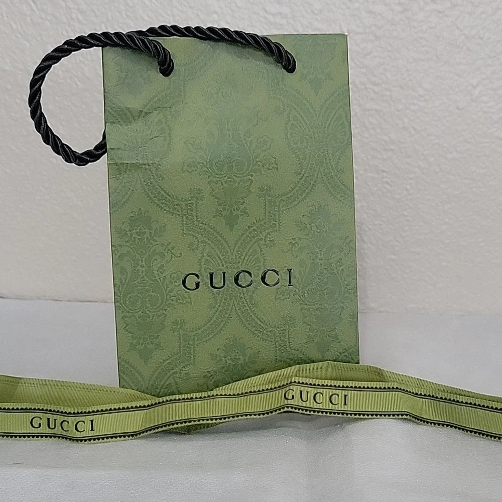 GUCCI Gift Bag and Ribbon